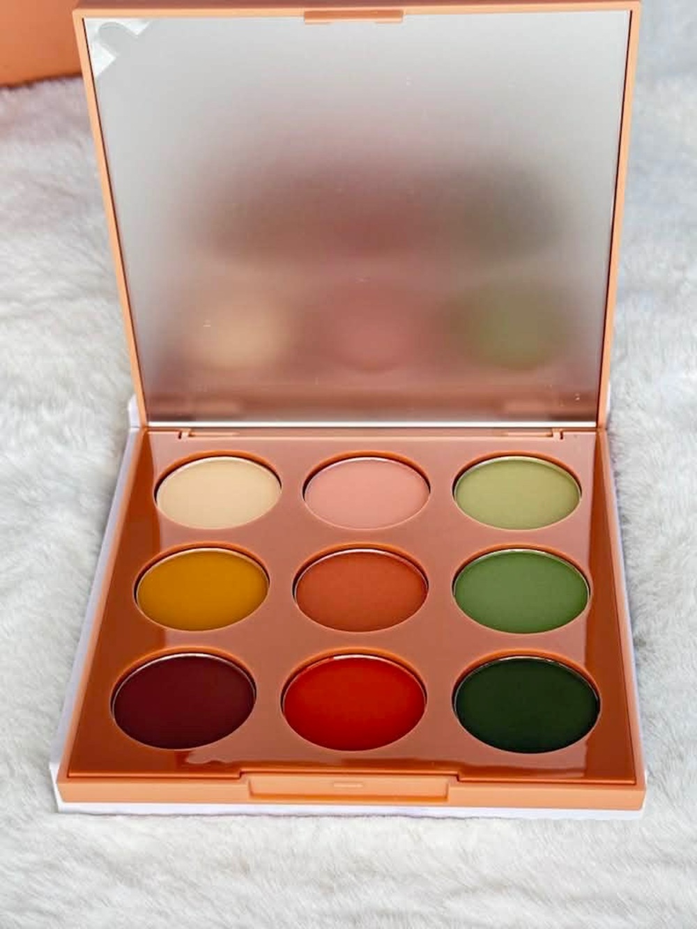 Morphe Matte Essentials 9B Palette — Pink, Red, Mustard & Green Shades